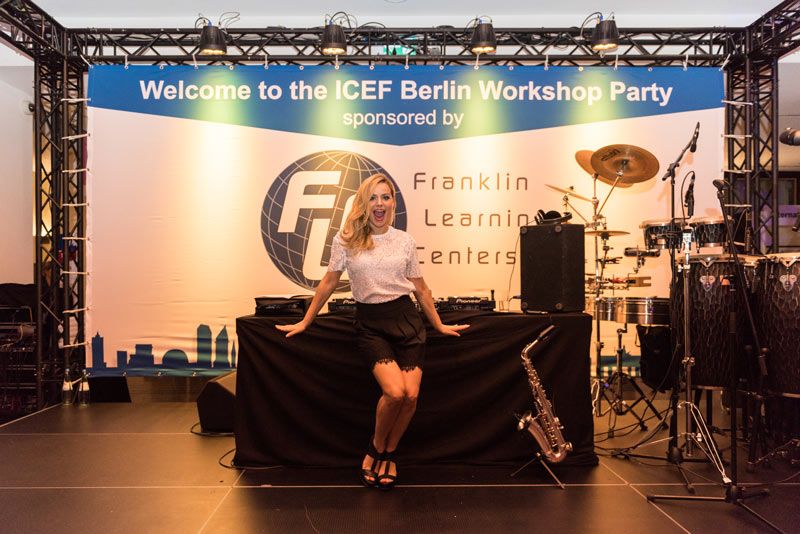 Fotograf bei der ICEF Berlin Workshop Party