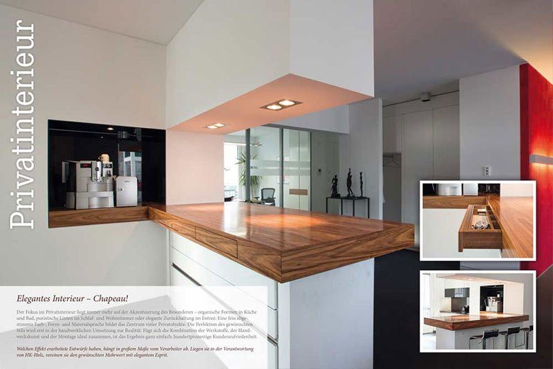 Elegantes Privatinterieur in Berlin, fotografiert von einem Innenraumfotografen.